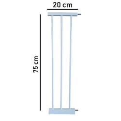 Evokids Çift Kilitli Güvenlik Kapı - Uzatma Aparatı - 20 Cm 