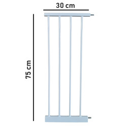 Evokids Çift Kilitli Güvenlik Kapı - Uzatma Aparatı - 30 Cm 