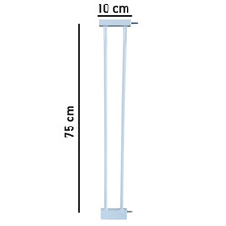 Evokids Çift Kilitli Güvenlik Kapı - Uzatma Aparatı - 10 Cm 