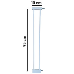 Evokids Ekstra Uzun Çocuk Güvenlik Kapı - Uzatma Aparatı - 10 Cm 