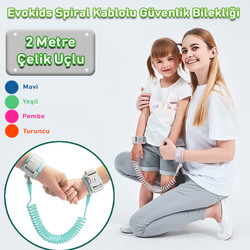 Evokids Extra Kilitli Güvenlik Bilekliği - (Çelik Uçlu) - 1